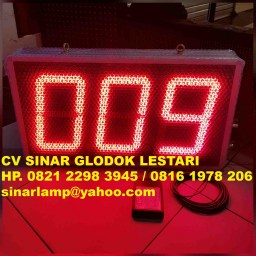 Lampu Display Menghitung Hari Counting Down the Days